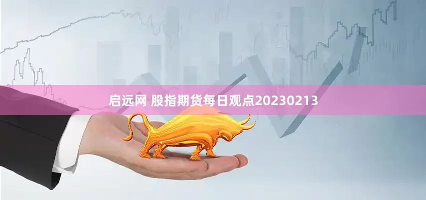 启远网 股指期货每日观点20230213